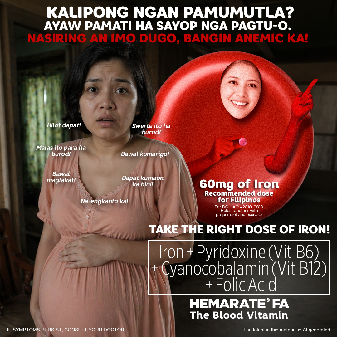 Hemarate FA Facebook ad: The Blood Vitamin