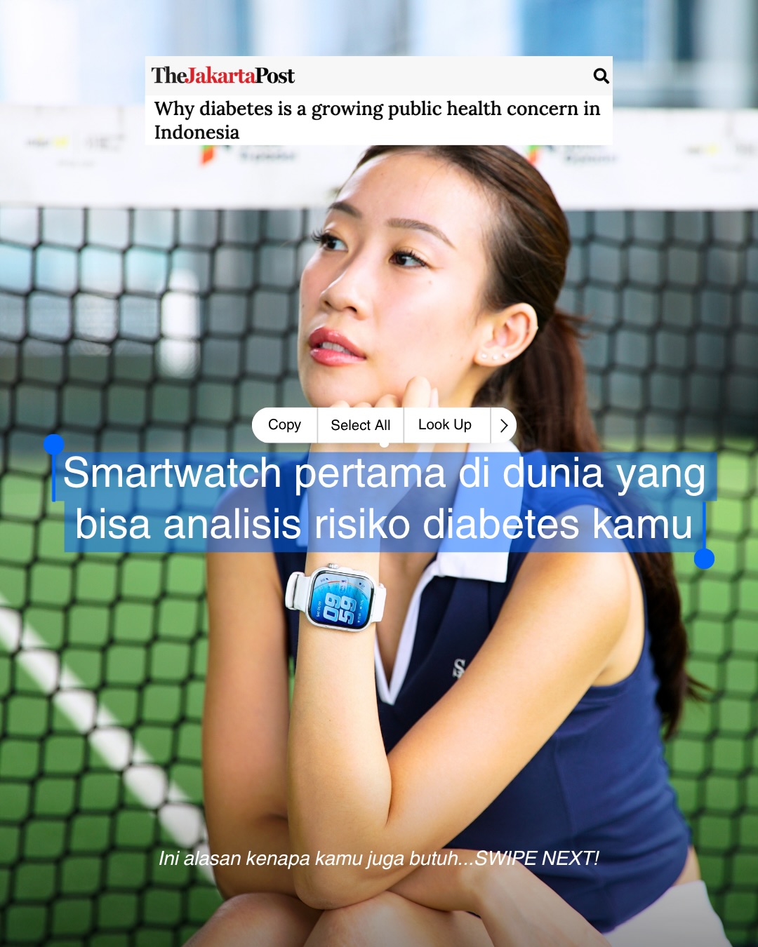 Stella Widjaja Facebook ad