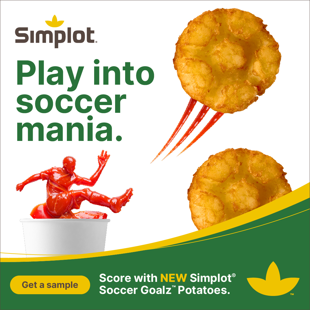 FSR Facebook ad: Put em’ in play on your menu
