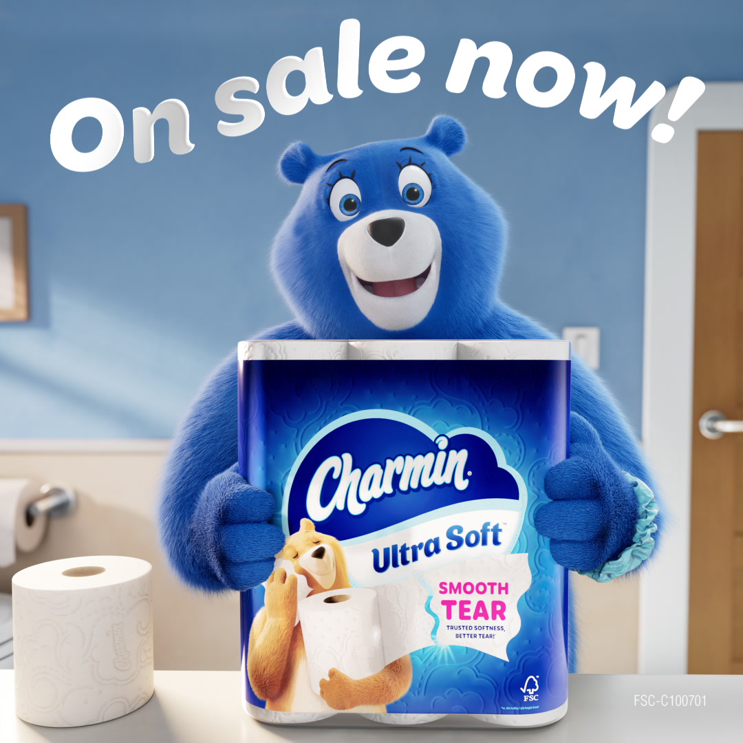 Charmin Facebook ad: Shop Charmin at Target!