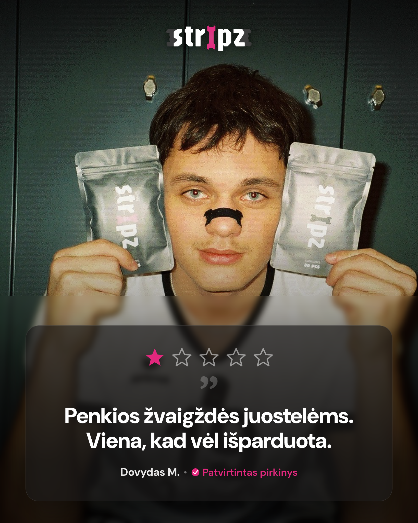 Stripz Facebook ad