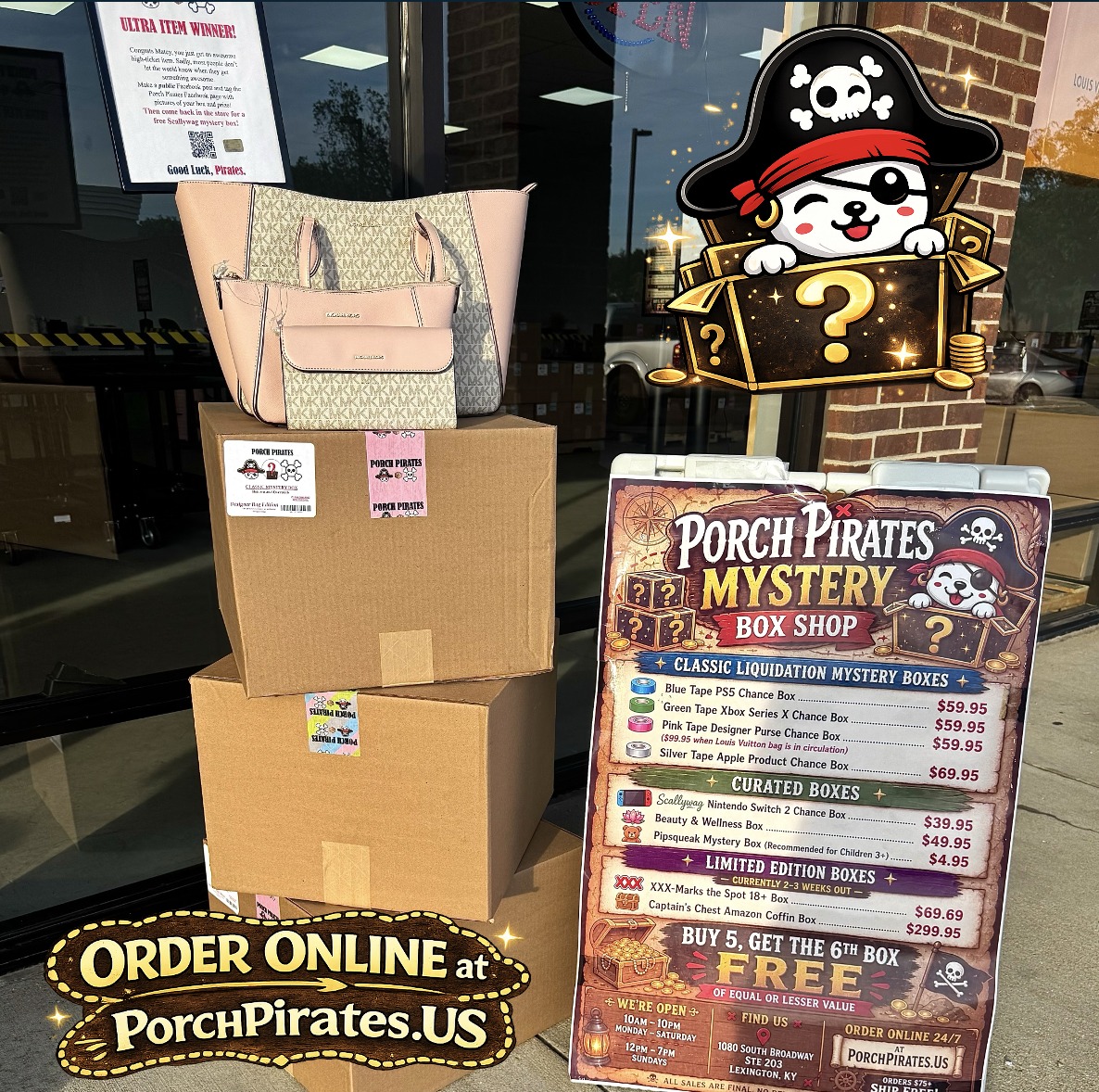 Porch Pirates Facebook ad