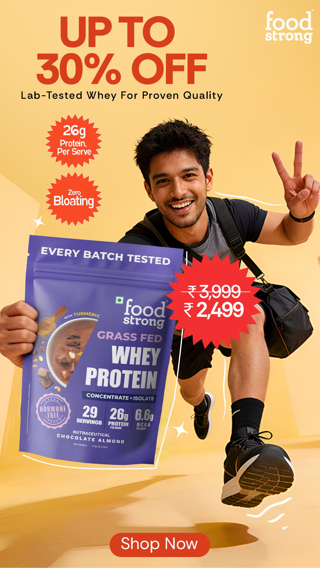 foodstrong Facebook ad