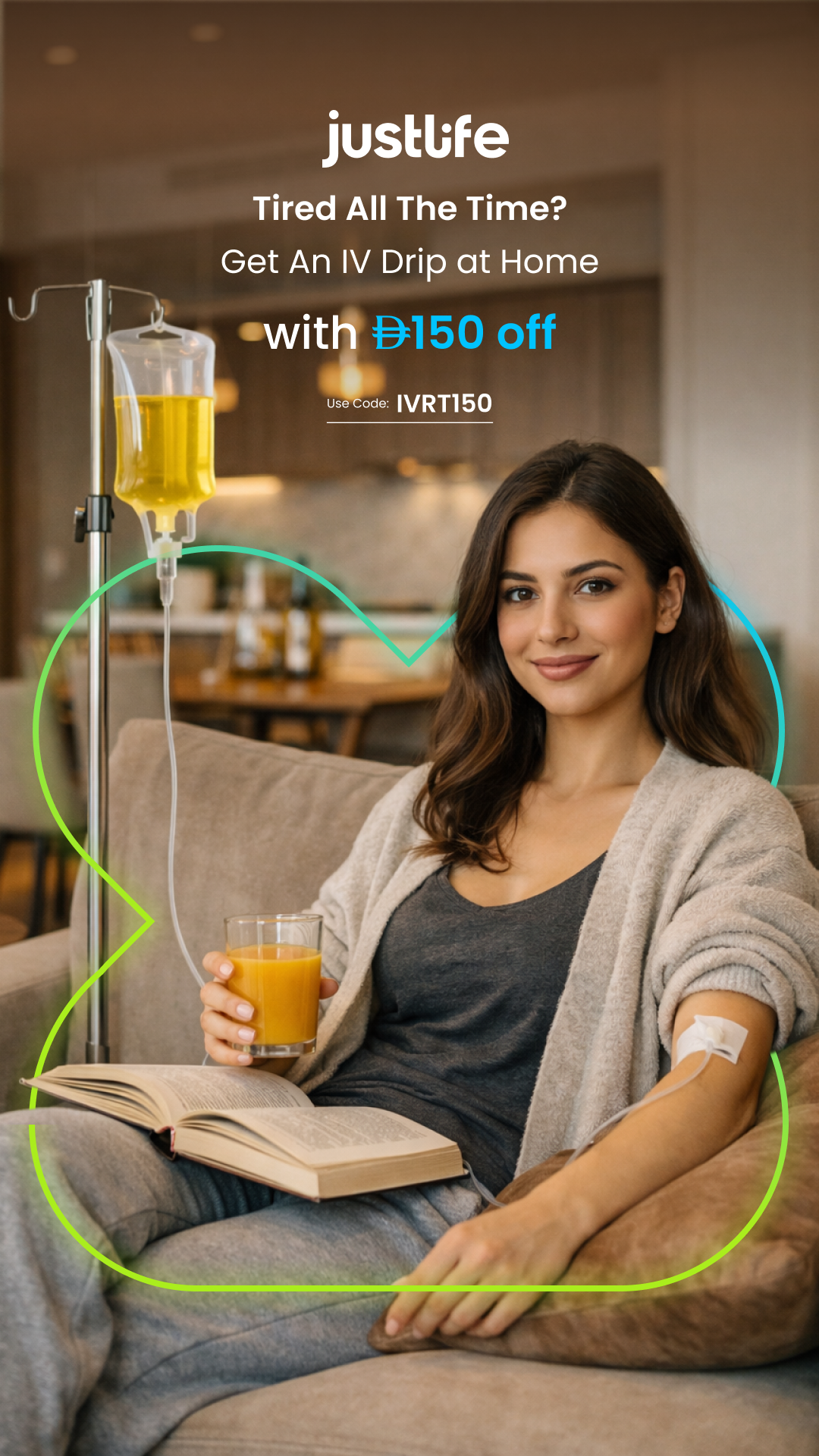 Justlife UAE Facebook ad
