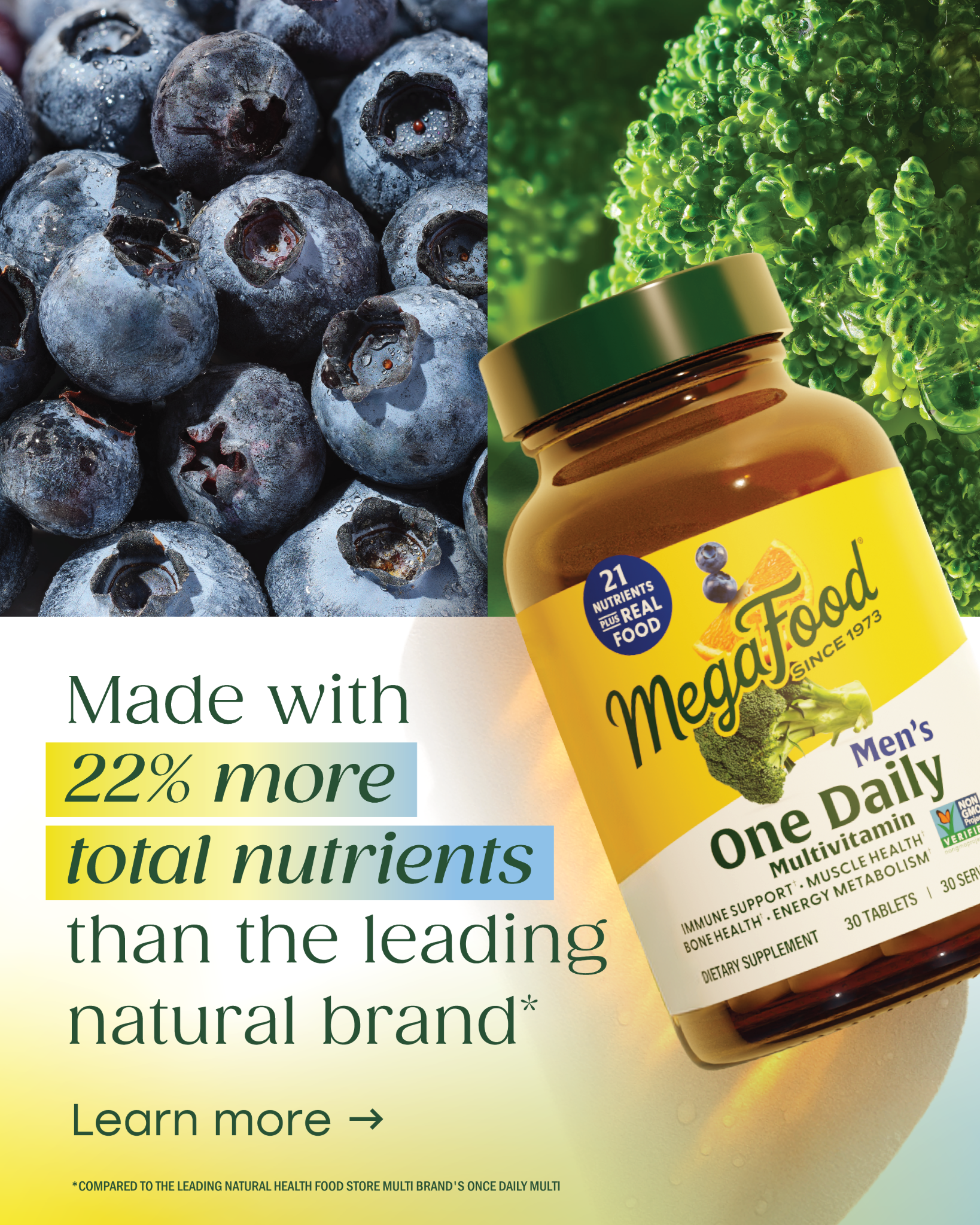 MegaFood Facebook ad