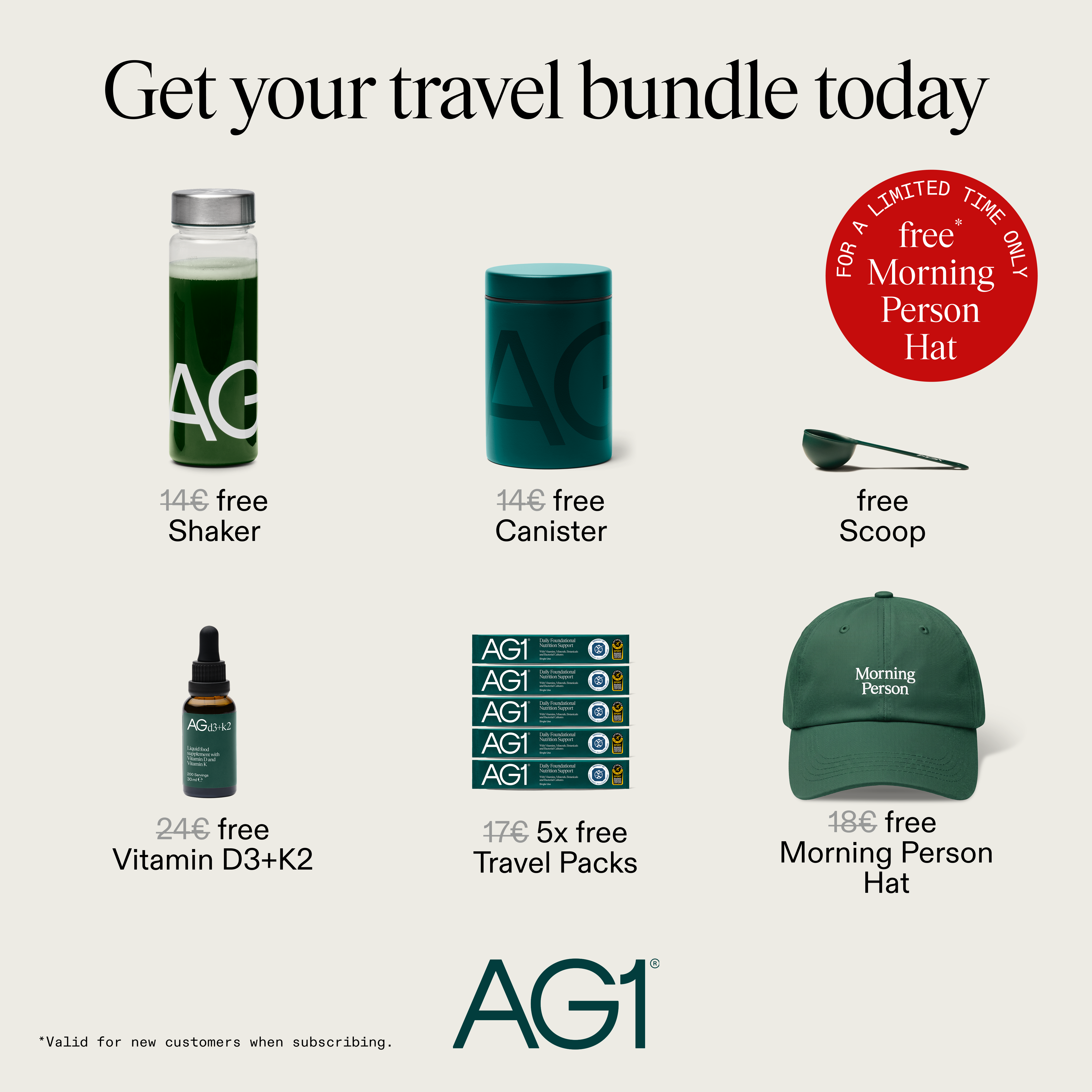 AG1 by Athletic Greens Facebook ad