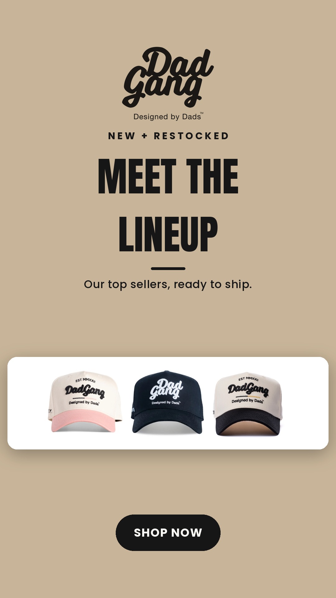 Dad Gang Co. Facebook ad