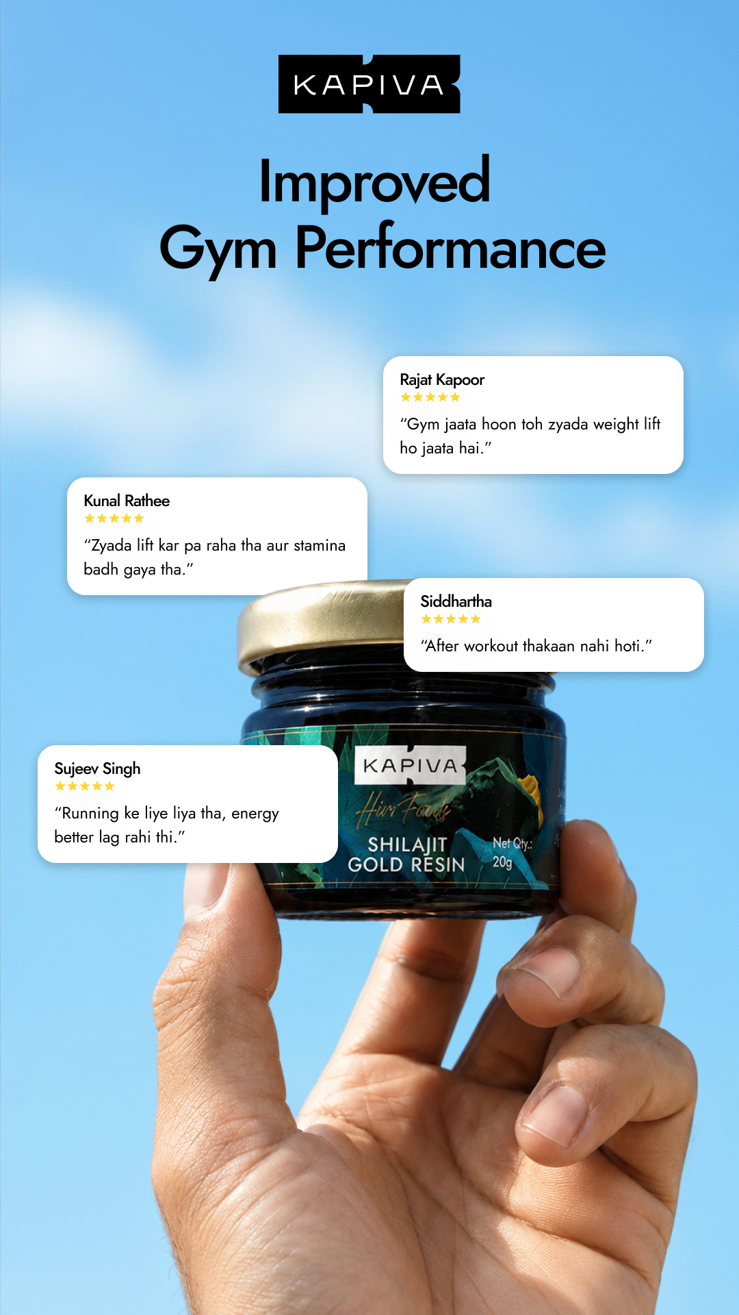 Kapiva Performance Facebook ad