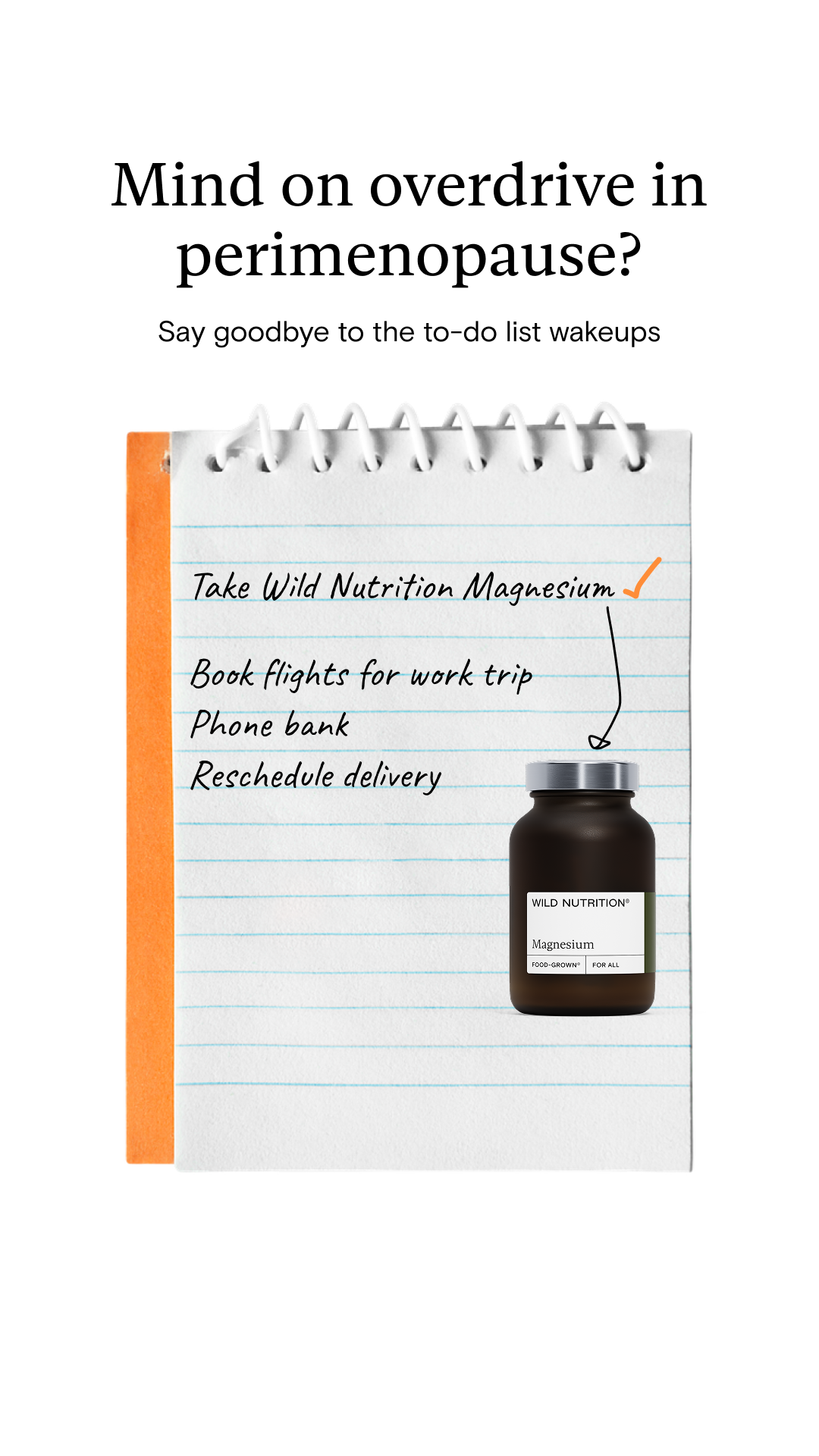 Wild Nutrition Facebook ad