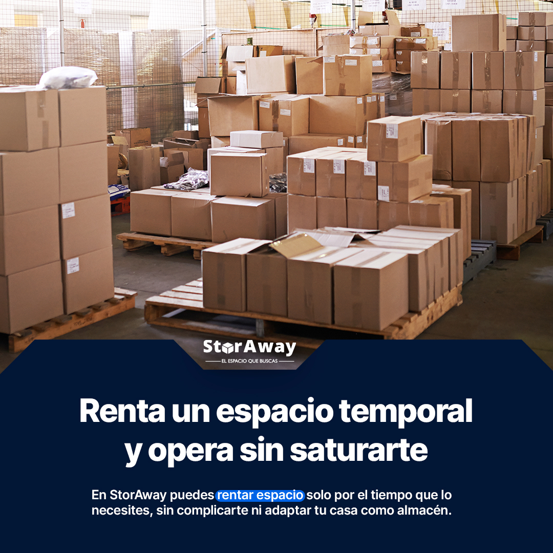 StorAway Facebook ad: Cuando aumenta la demanda, también aumenta la carga…