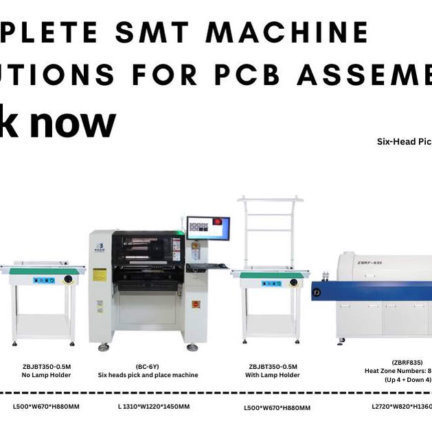 Yellow Tommy Facebook ad: Setting up a PCB Assembly SMT Line requires…