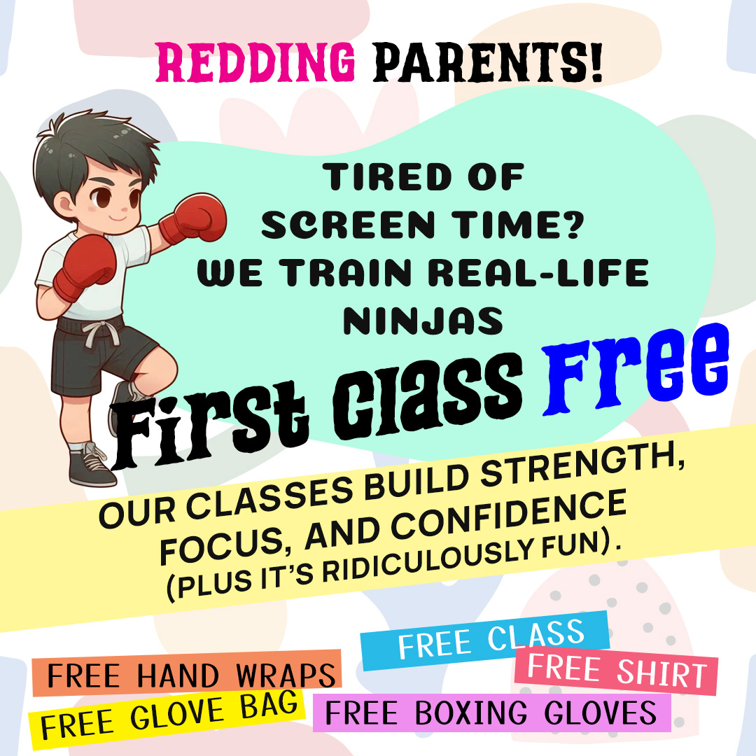 Sweet Fitness Kickboxing - Redding Facebook ad