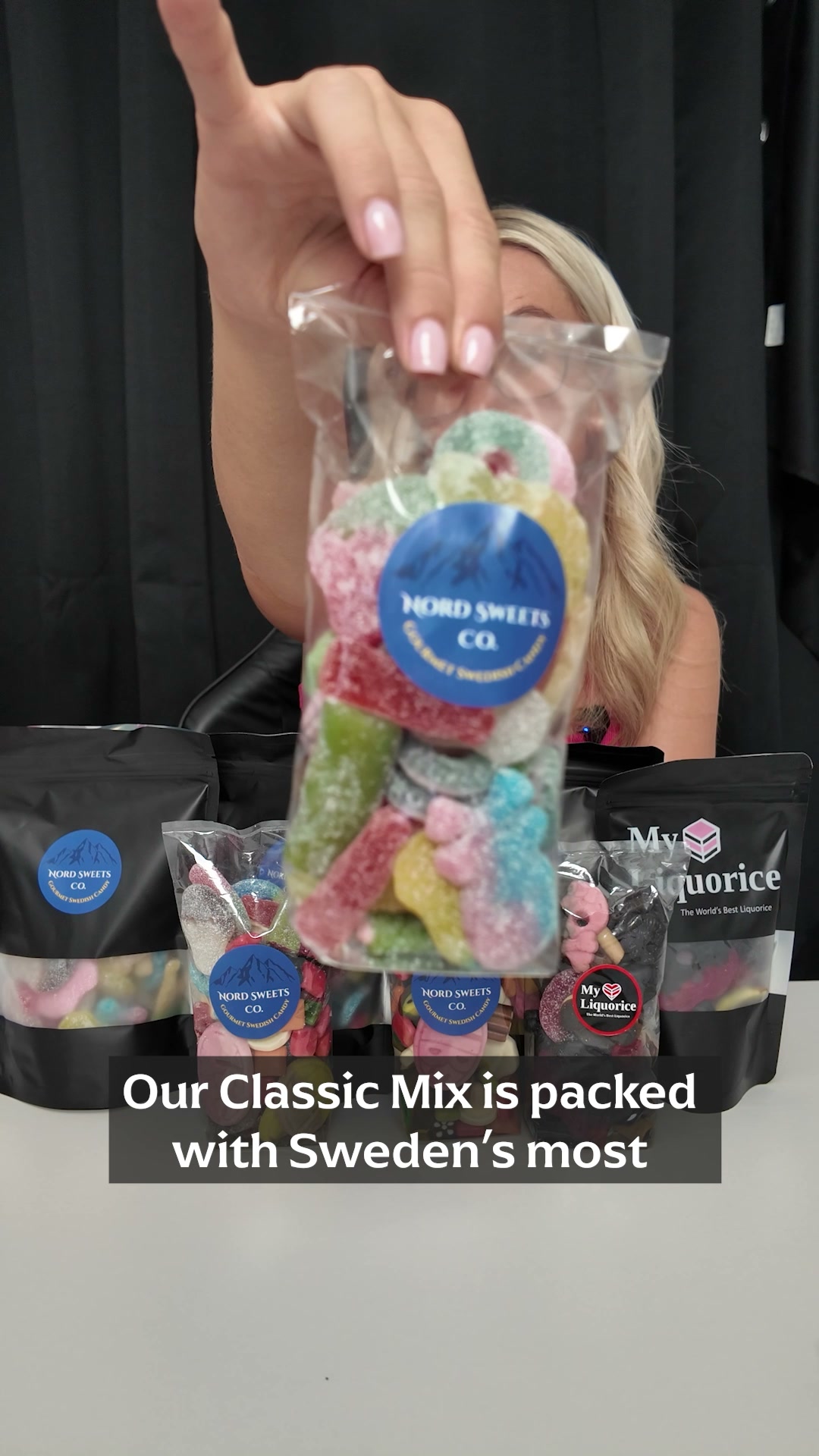 Nord Sweets Facebook ad: Free Bag of Sweets With Your Order