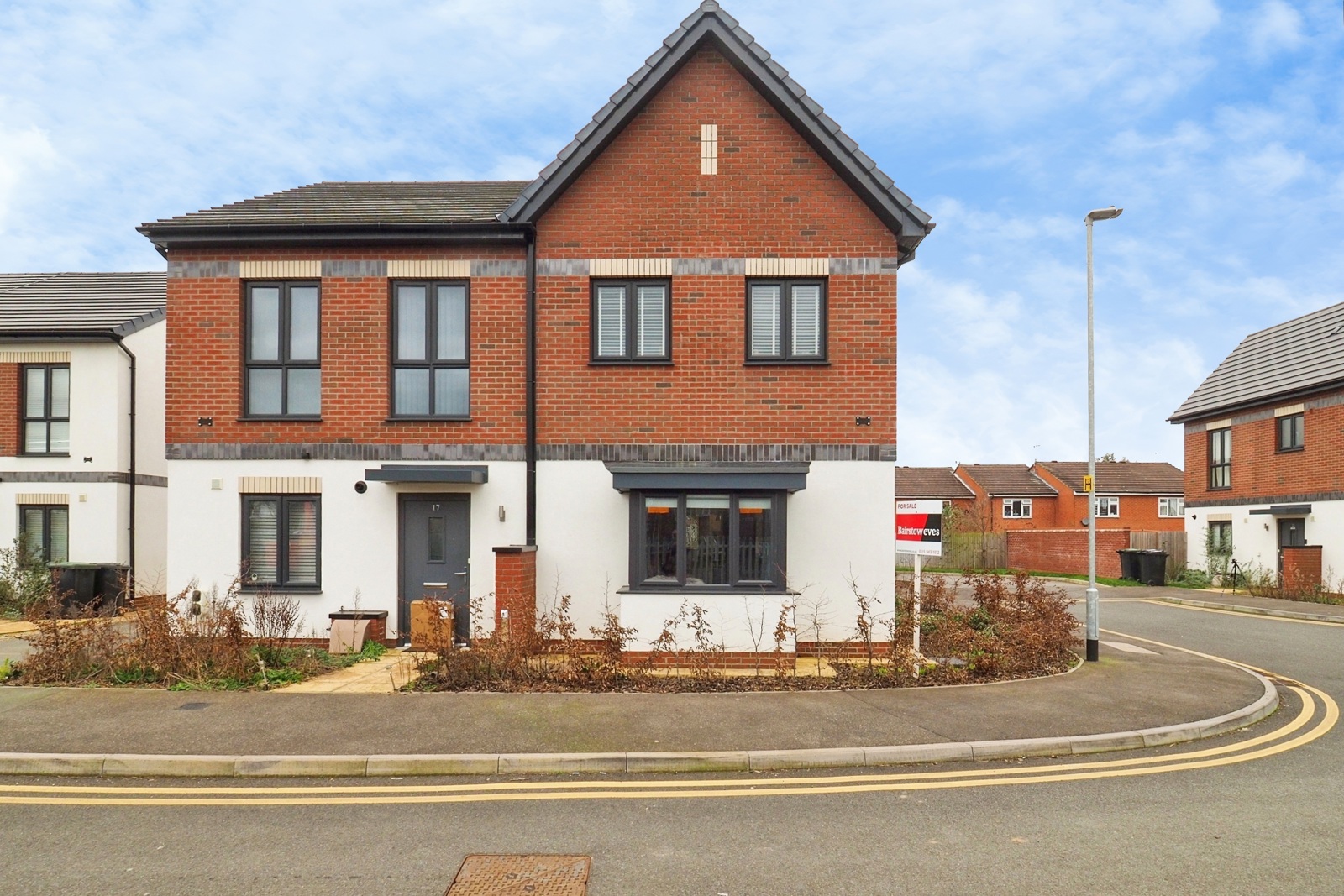 Bairstow Eves Facebook ad: A modern two double bedroom end town house…