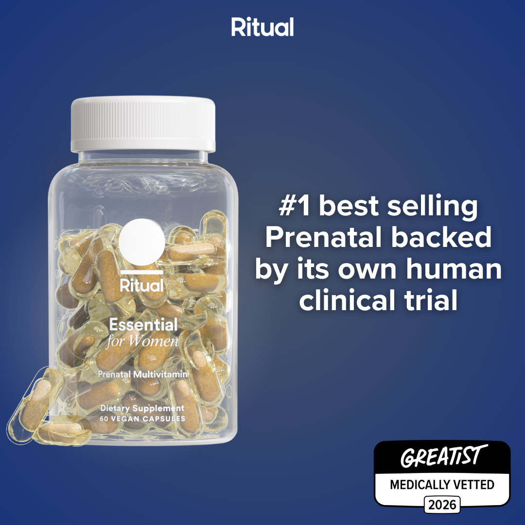 Greatist Facebook ad: Greatist Approved Prenatal Vitamin