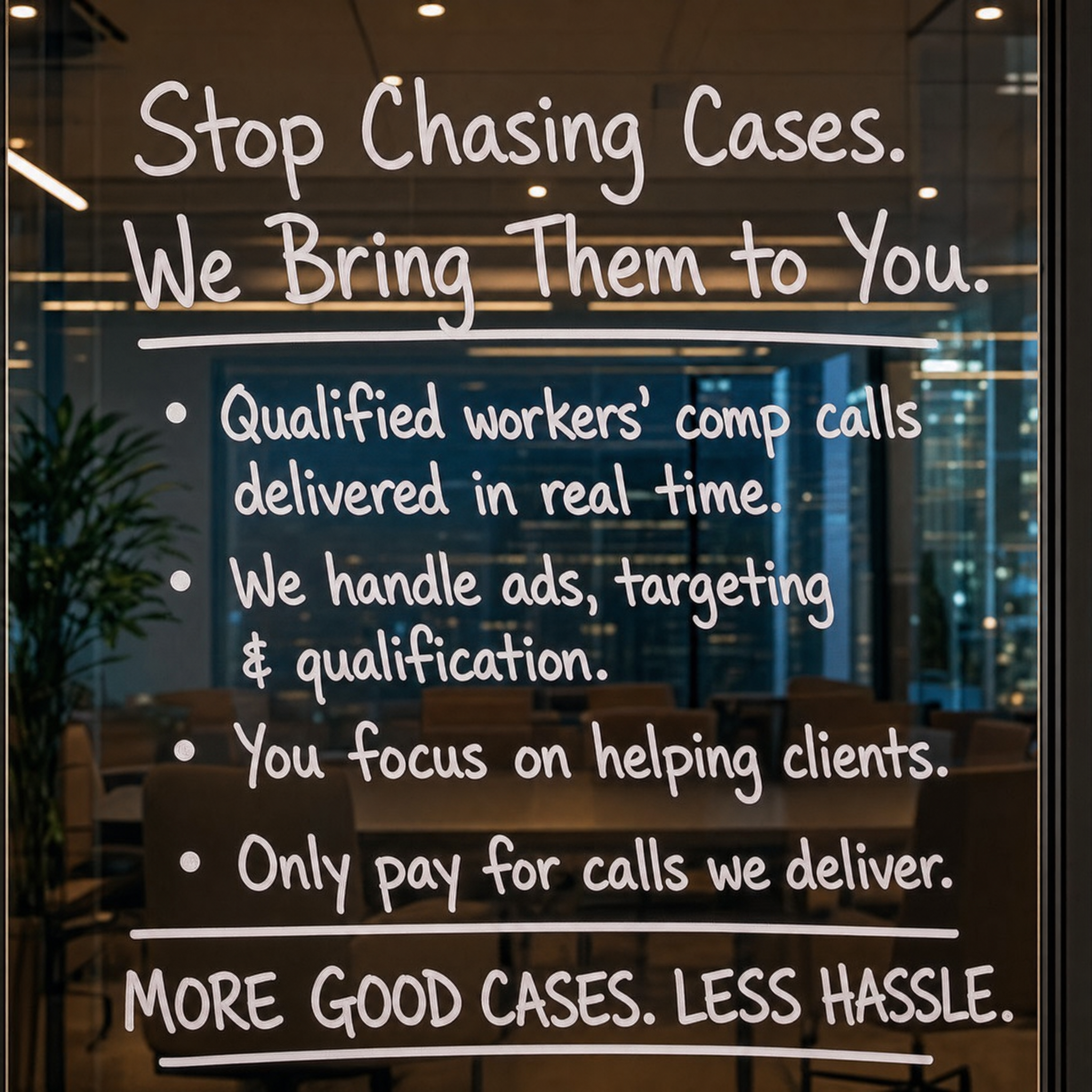Aero + Facebook ad: Law Firm Leads | Qualified Legal Cases Delivered to Your…