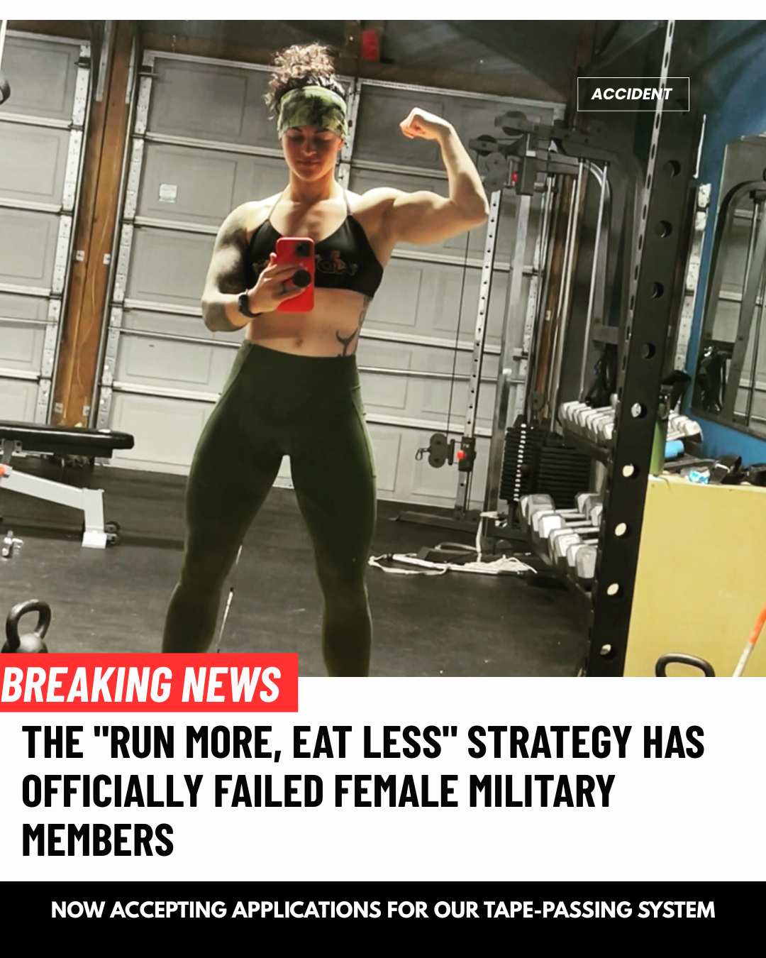 Valkyrie Fitness & Nutrition LLC Facebook ad: MILITARY WOMEN NCOs & OFFICERS