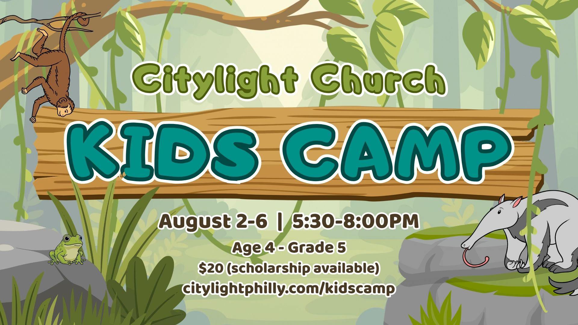 Citylight Church Facebook ad: Citylight Church Kids Camp 2026!