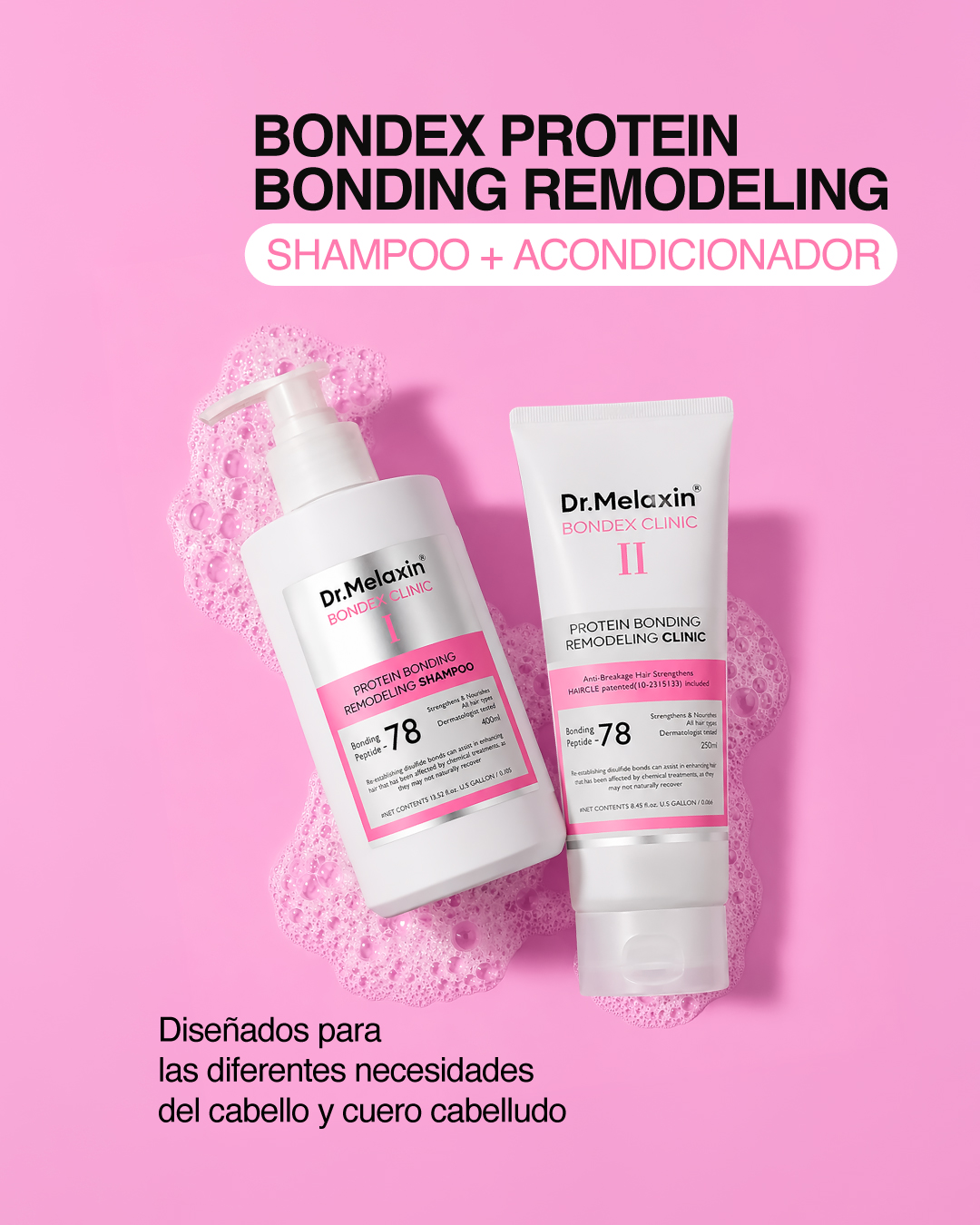 Dr.Melaxin Ecuador Facebook ad: El Bondex Protein Bonding de Dr.