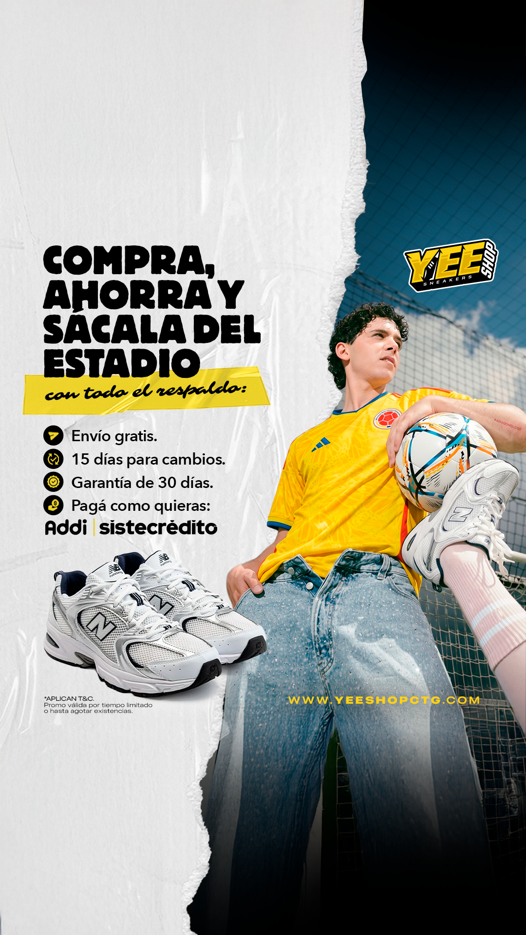 Yee shop Facebook ad