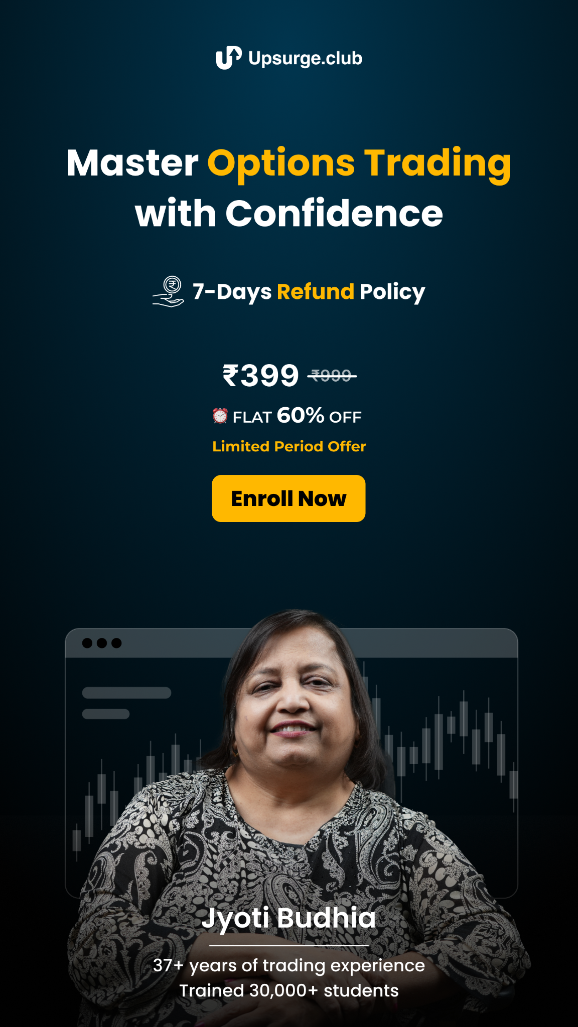 UpsurgeClub Facebook ad