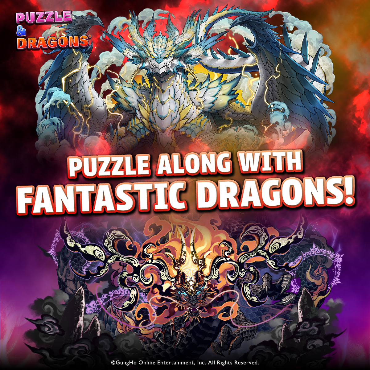 Puzzle & Dragons (North America) - GungHo Facebook ad