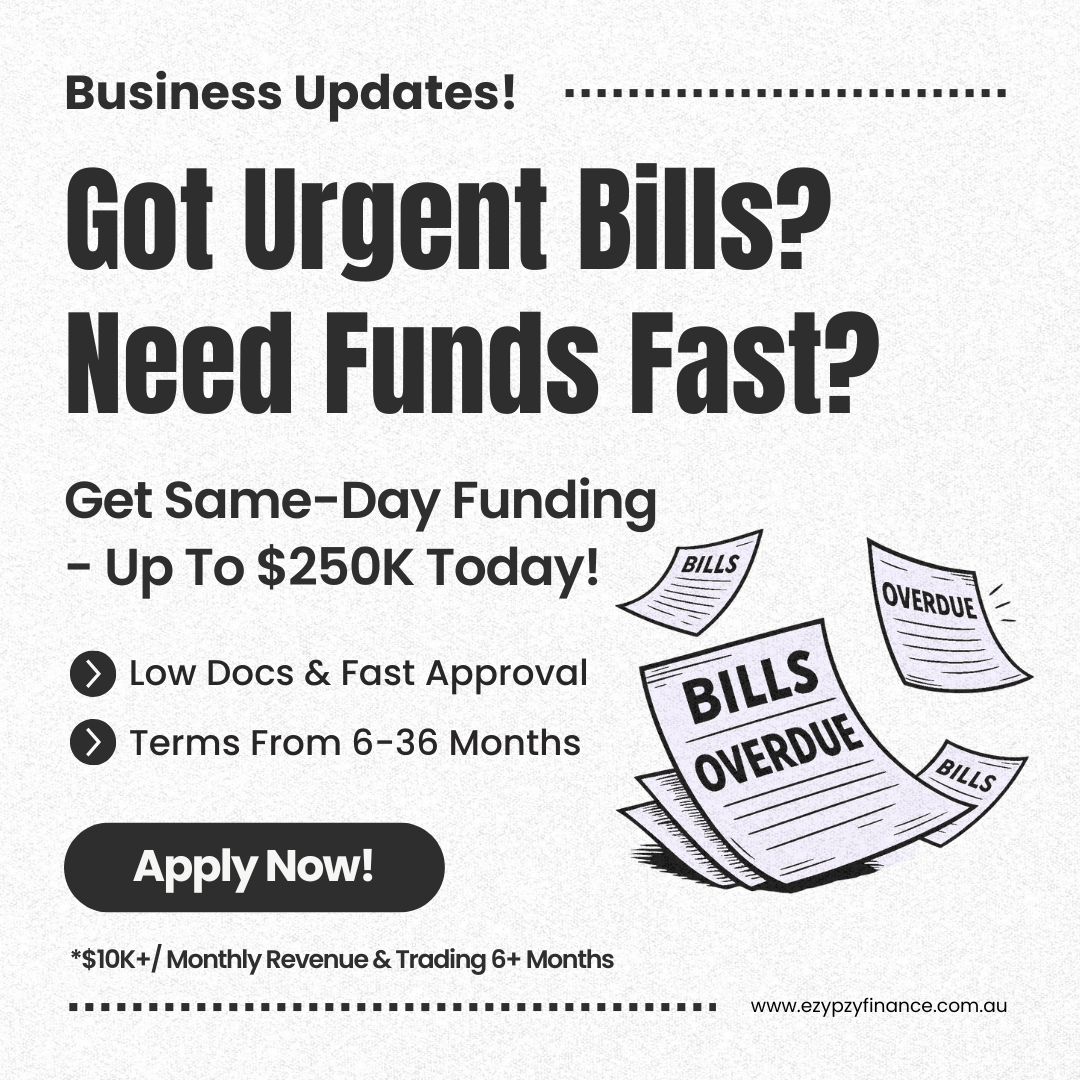 Ezy Pzy Business Loans Facebook ad