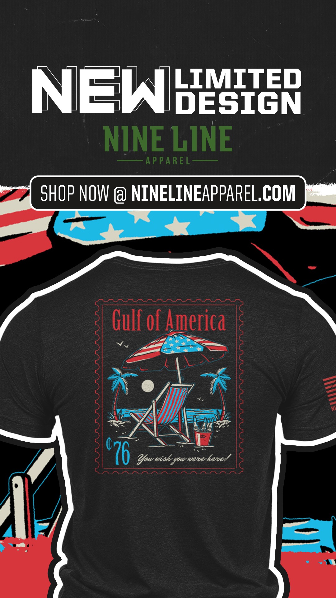 Nine Line Apparel Facebook ad