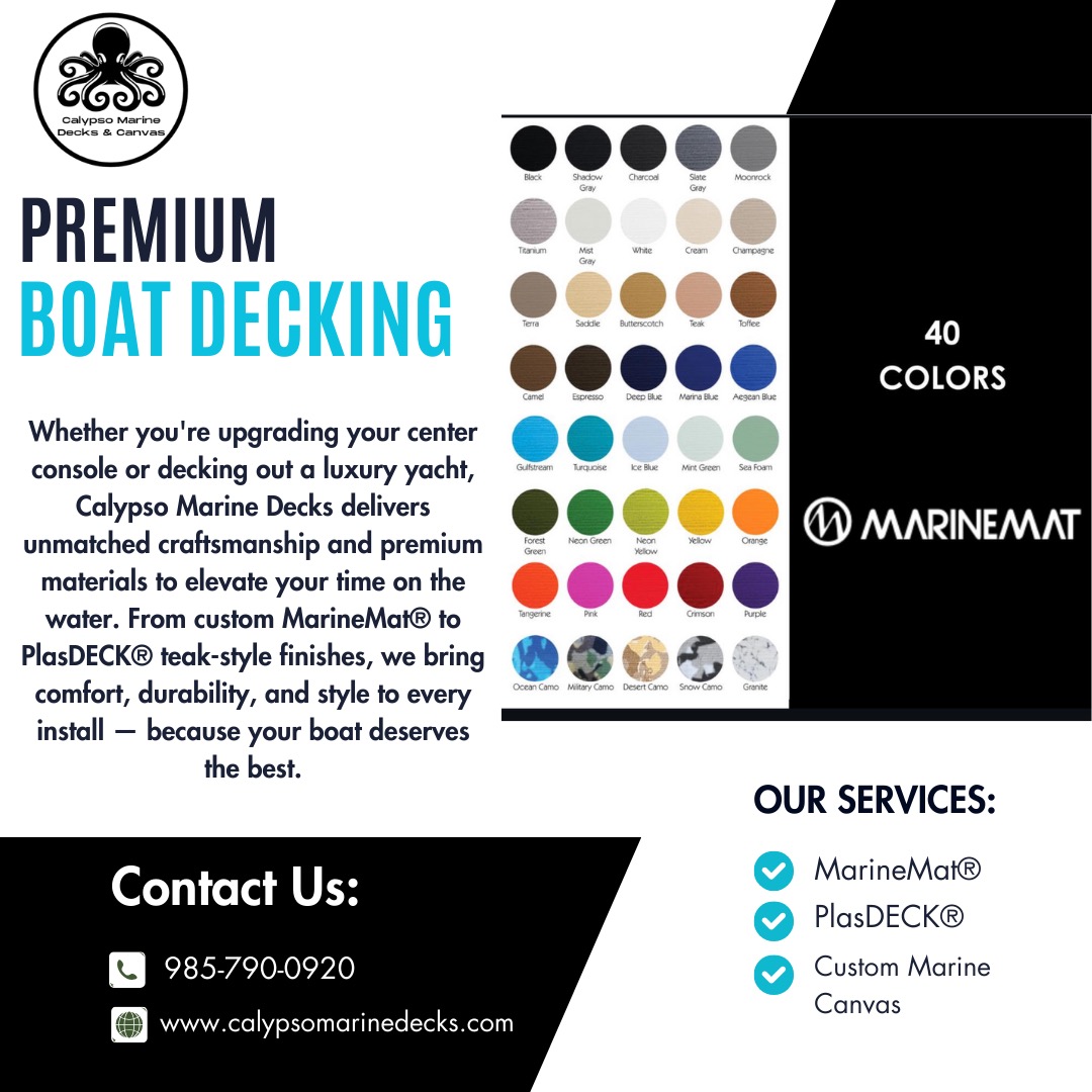 Calypso Marine Decks, LLC Facebook ad
