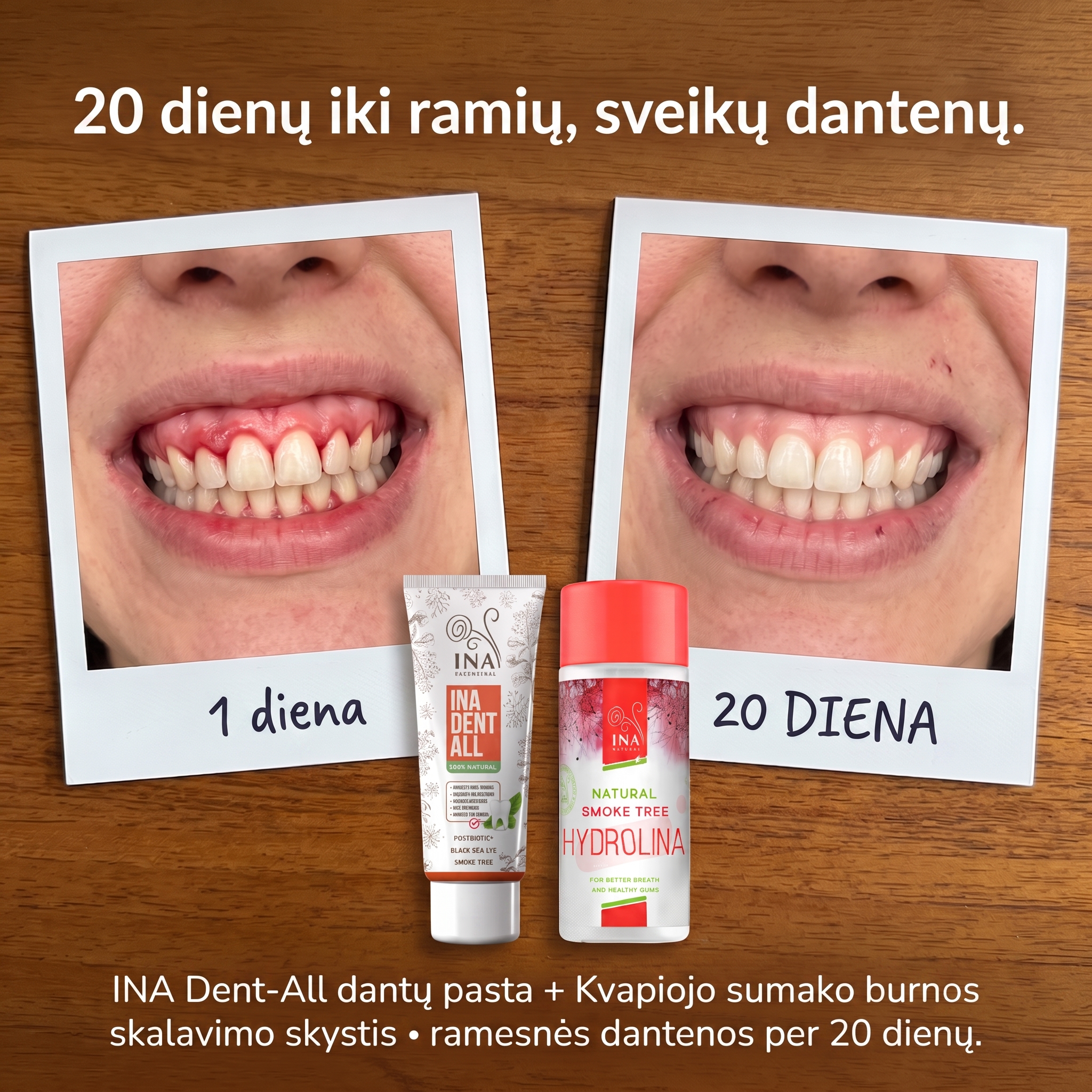 Organinė Kosmetika - InaEssentials.LT Facebook ad