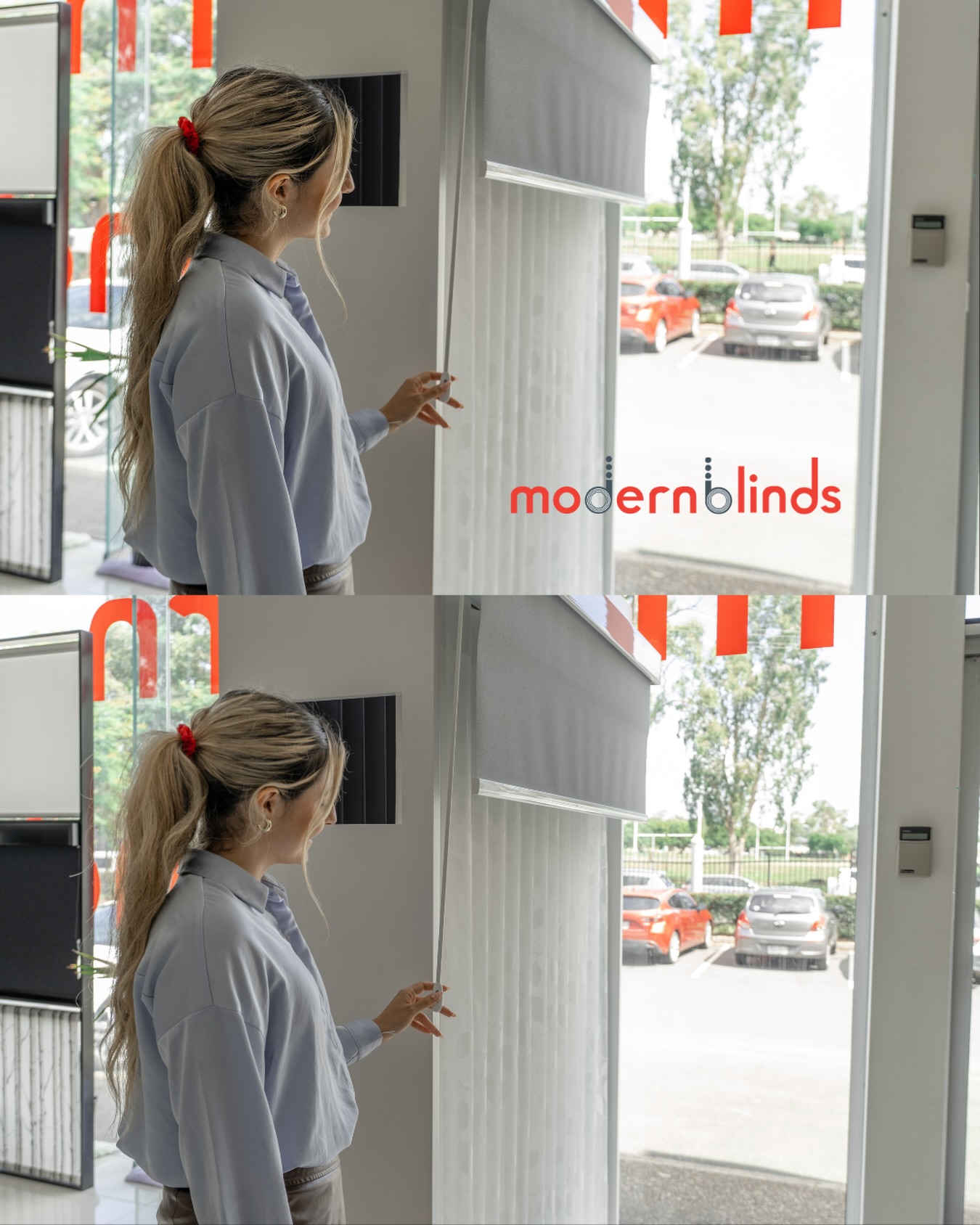 Modern Blinds Facebook ad: Just a quick reminder