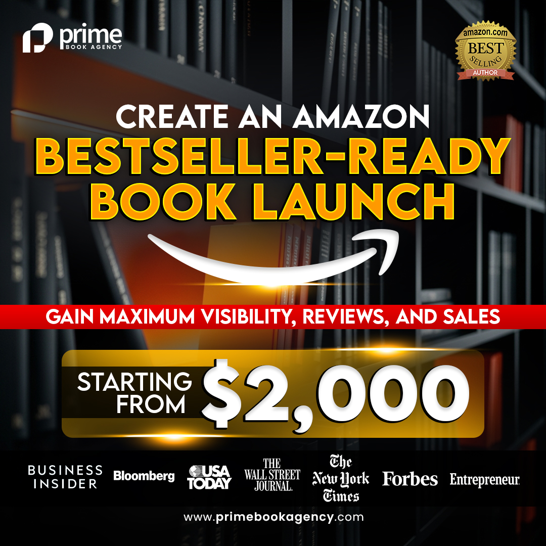 Prime Book Agency Facebook ad: Dreaming of Amazon Bestseller Success?