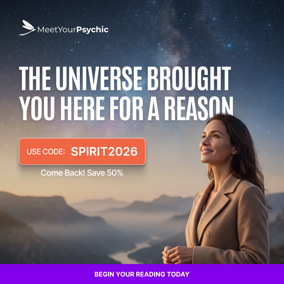 Meet Your Psychic Facebook ad: Your Reading is Waiting.