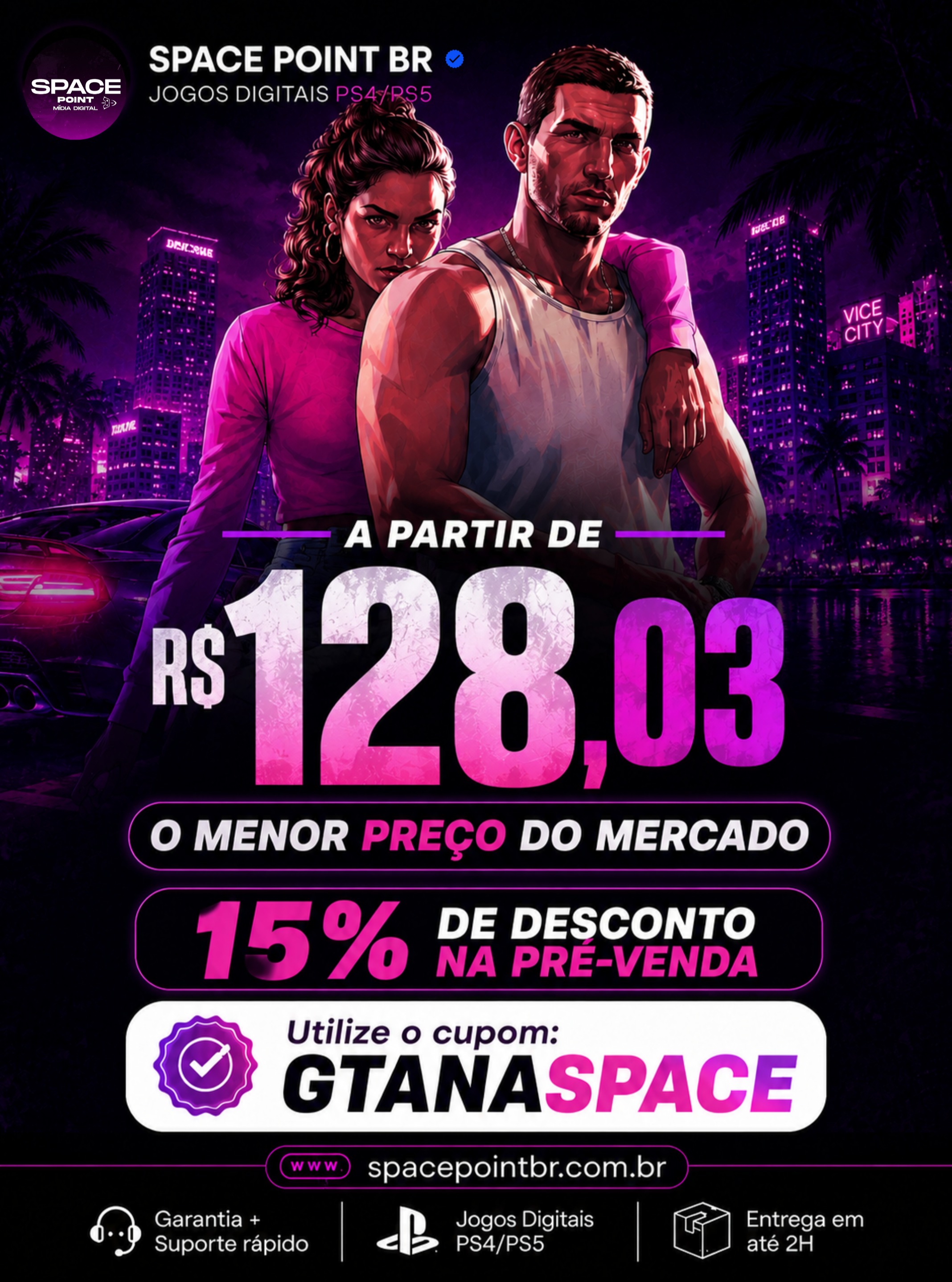 SPACE POINT BR Facebook ad