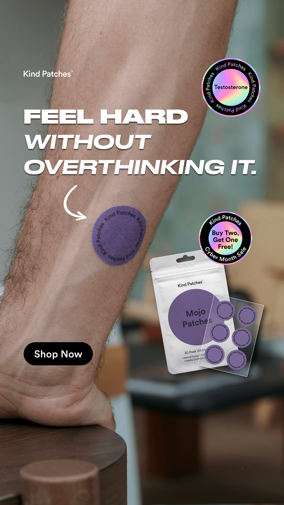 Kind Patches Facebook ad