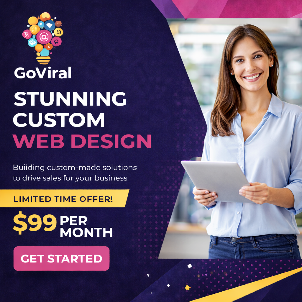 GoViral Facebook ad: I Want The $99 Offer