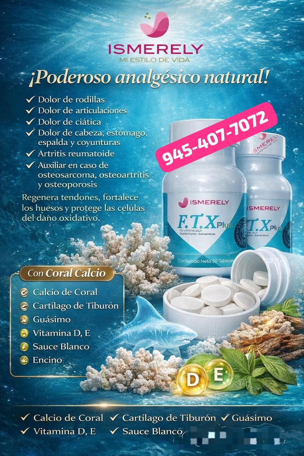 Energia y Bienestar Natural Facebook ad: Disfruta del movimiento sin Inflamación, mejora tu…