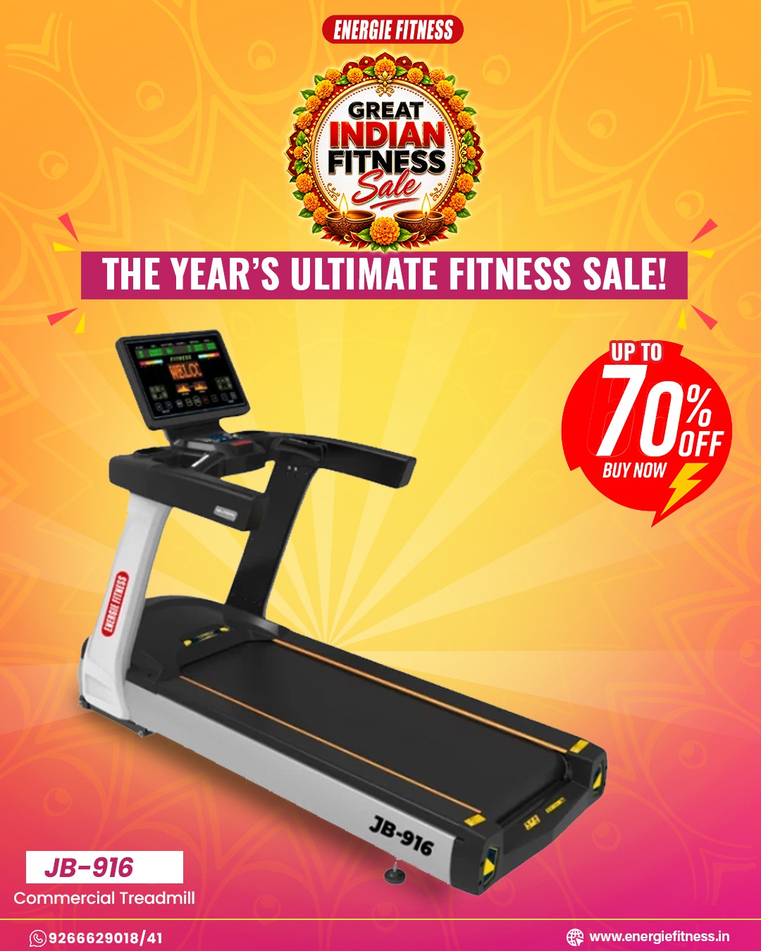Energie Fitness Facebook ad: Chat with us
