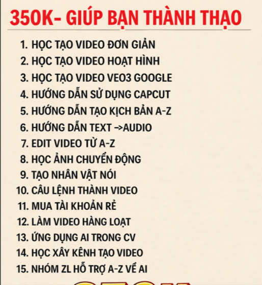 Tài liệu Tạo Video AI Facebook ad: HỌC LÀM VIDEO AI TỪ A→Z ĐƠN GIẢN VÀ DỄ DÀNG