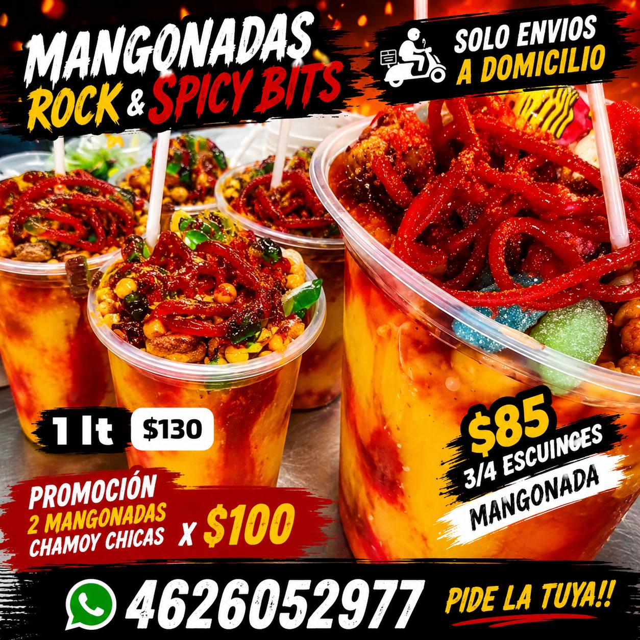 Rock n' Wings Facebook ad: SIGUENOS PARA MAS PROMOCIONES!