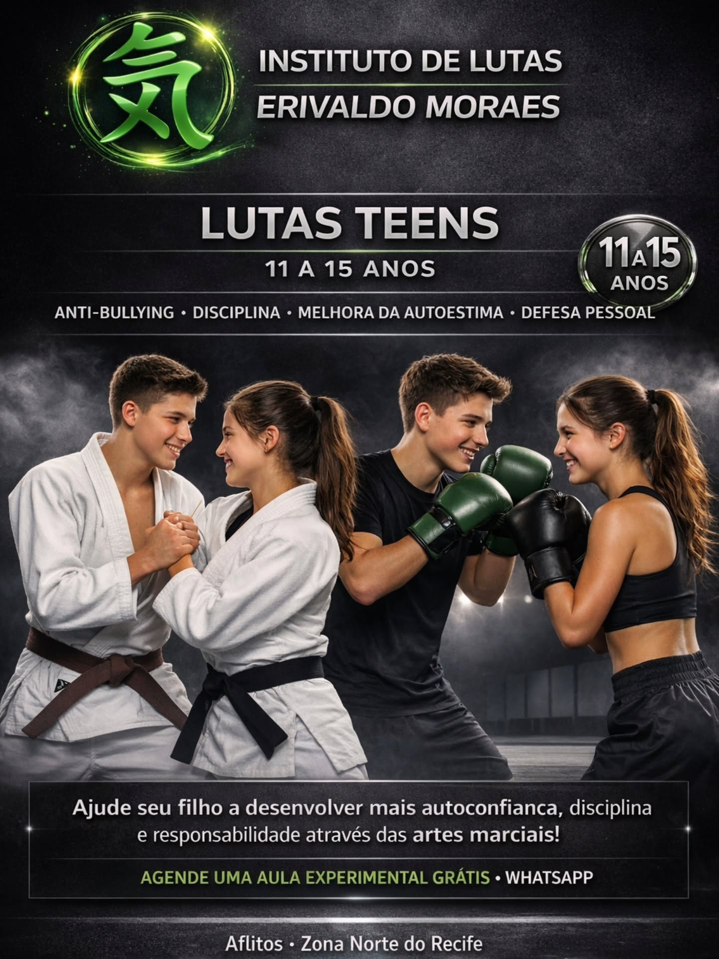 lutaserivaldomoraes Facebook ad: Seu filho adolescente mais confiante, disciplinado e…