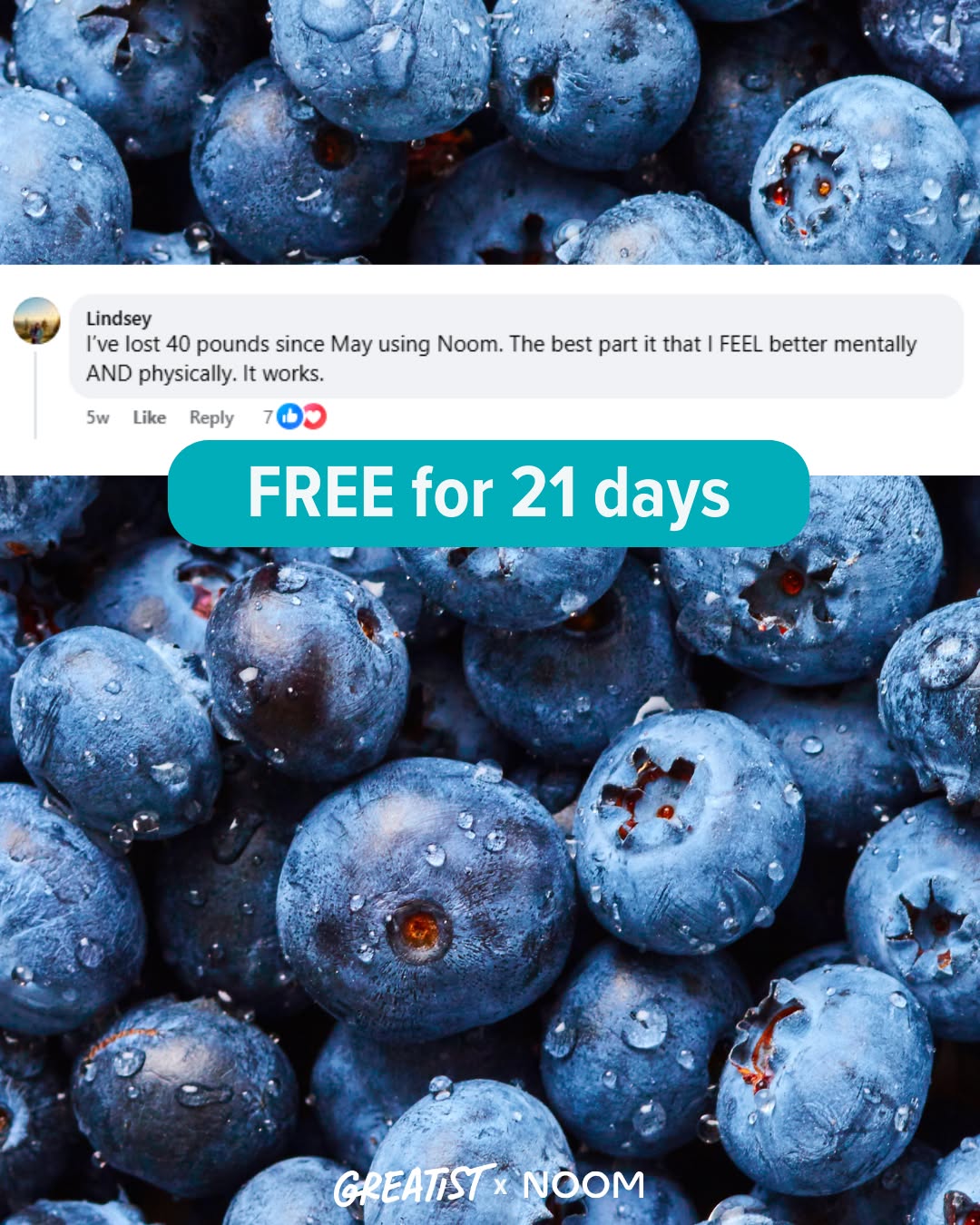 Greatist Facebook ad