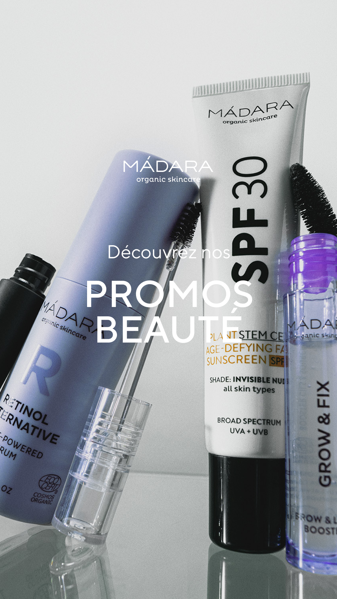 Mádara Organic Skincare Facebook ad