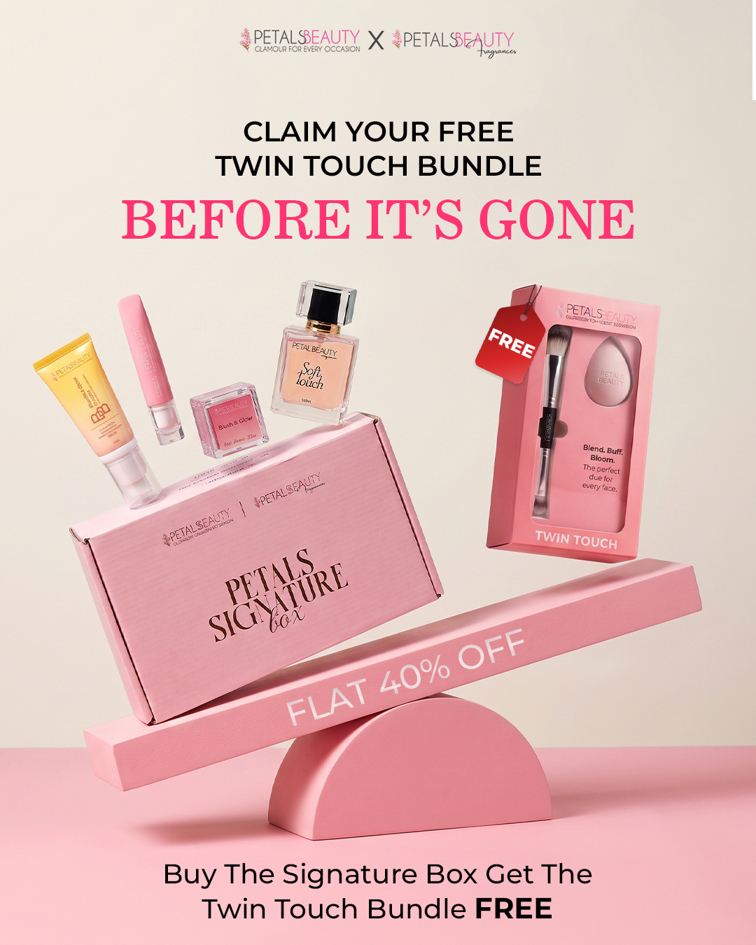 Petals Beauty Facebook ad