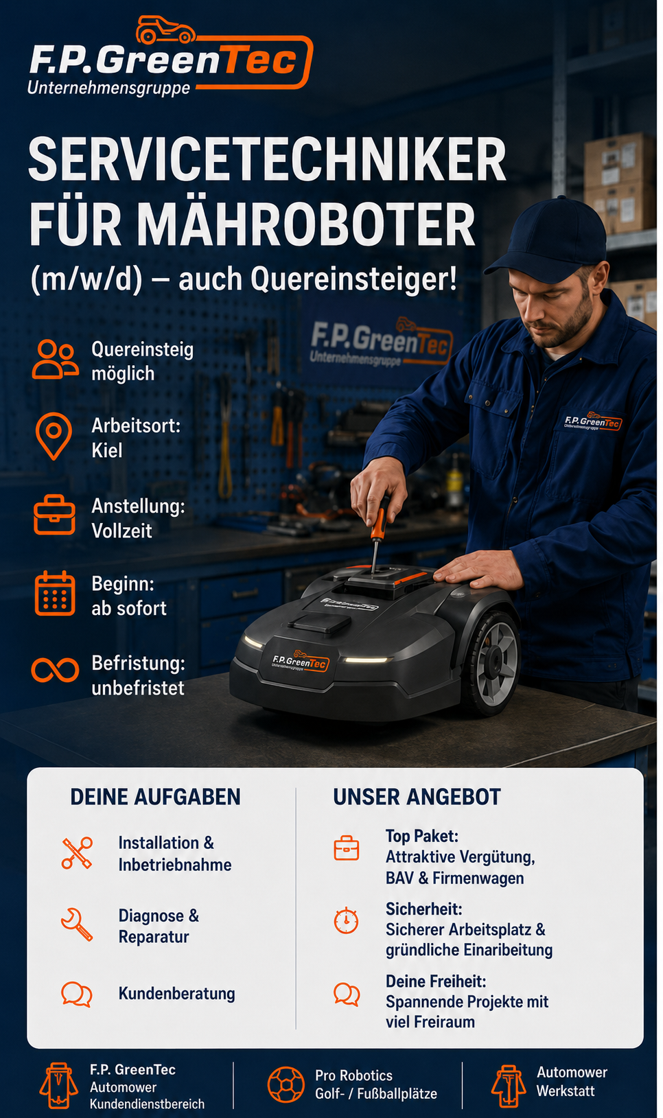 F.P.GreenTec Gartentechnik Facebook ad