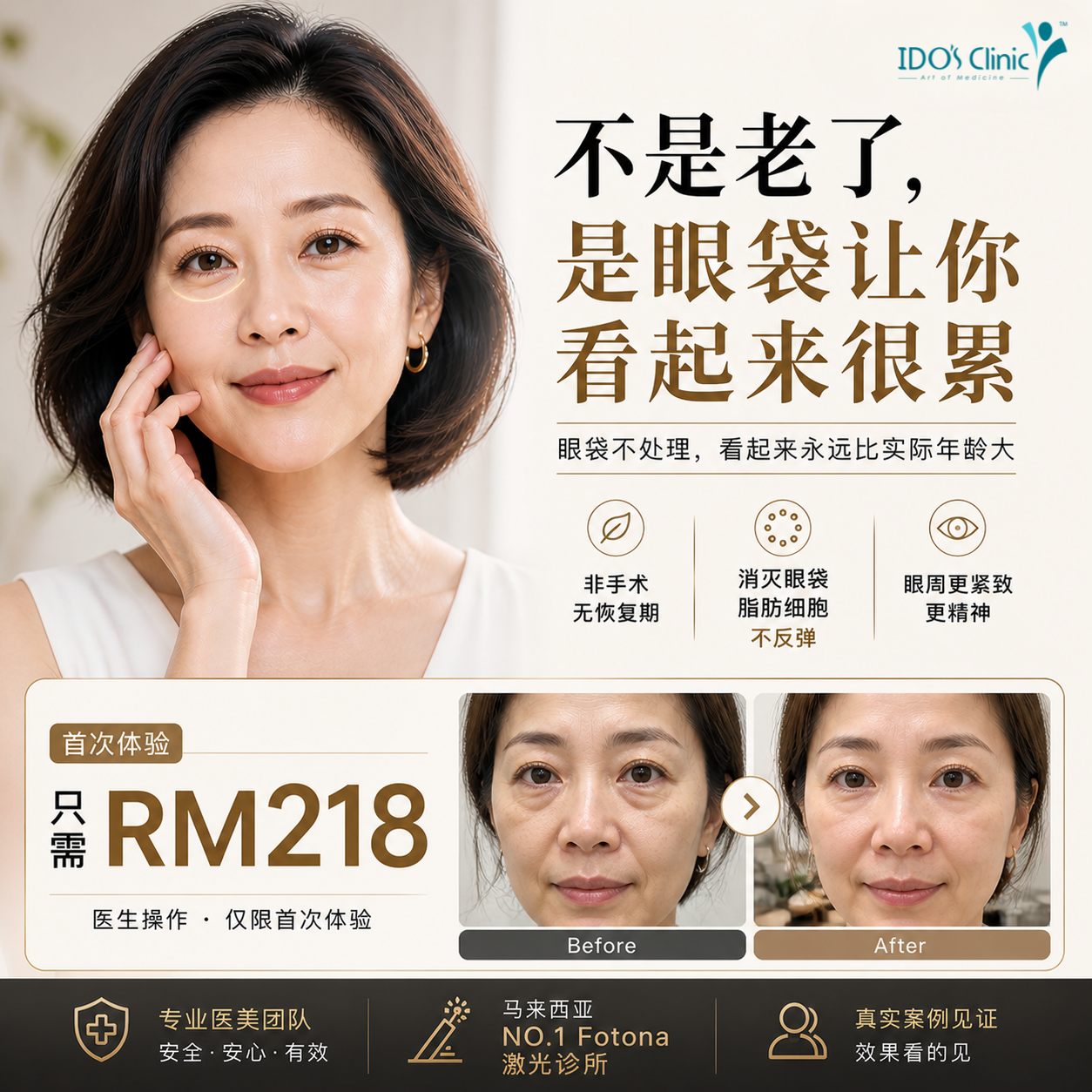 IDO'S Clinic Facebook ad