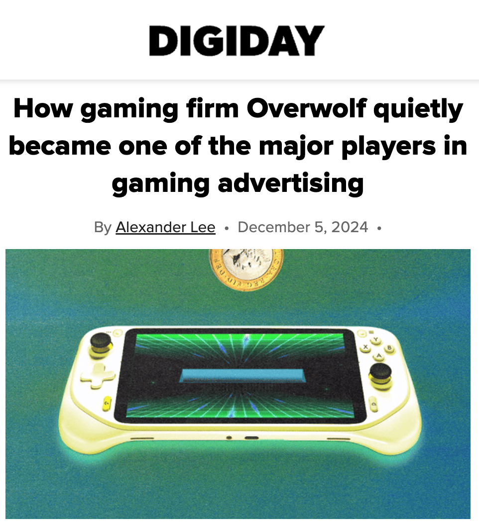 Overwolf Facebook ad