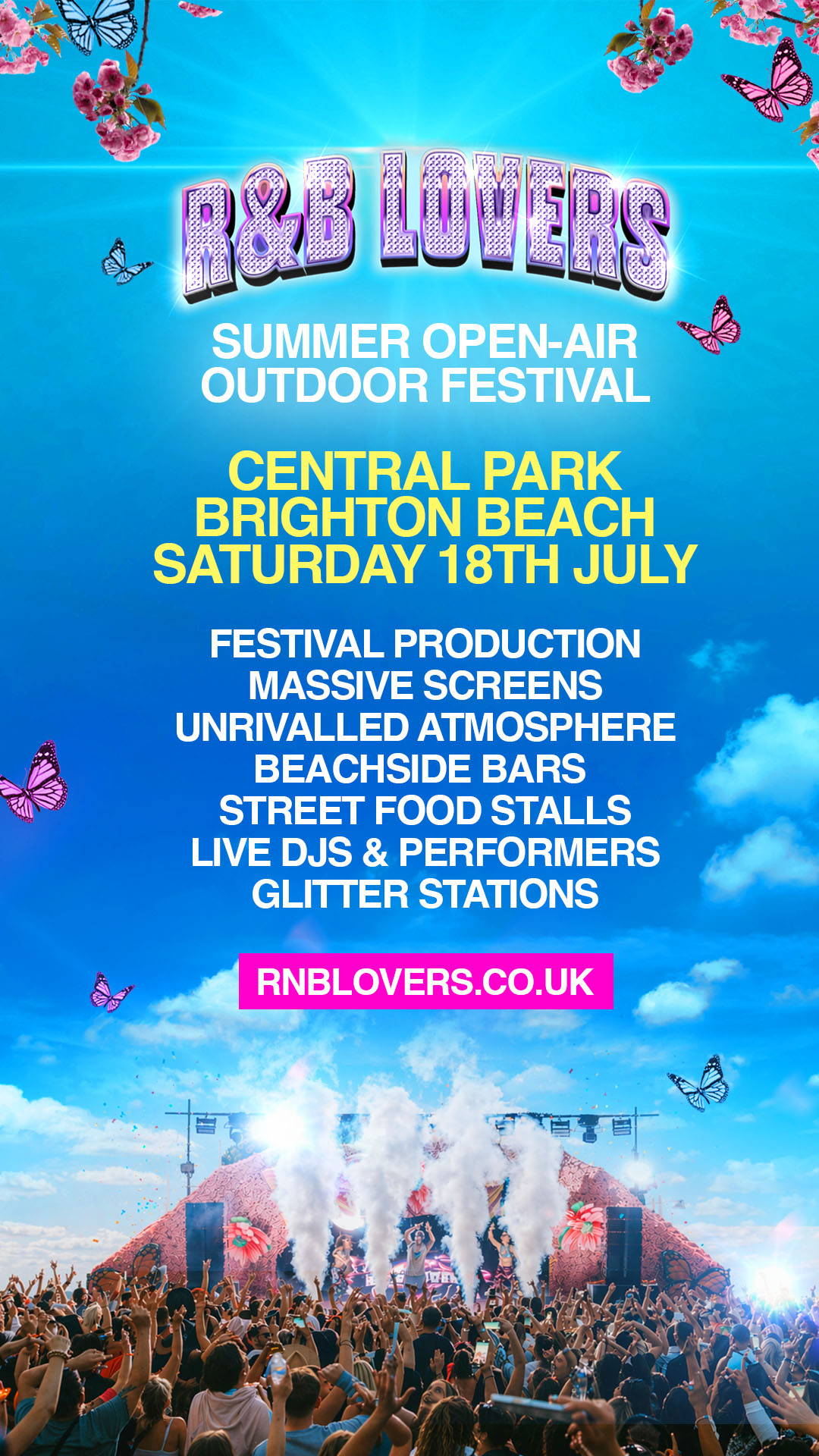 R&B Lovers Facebook ad