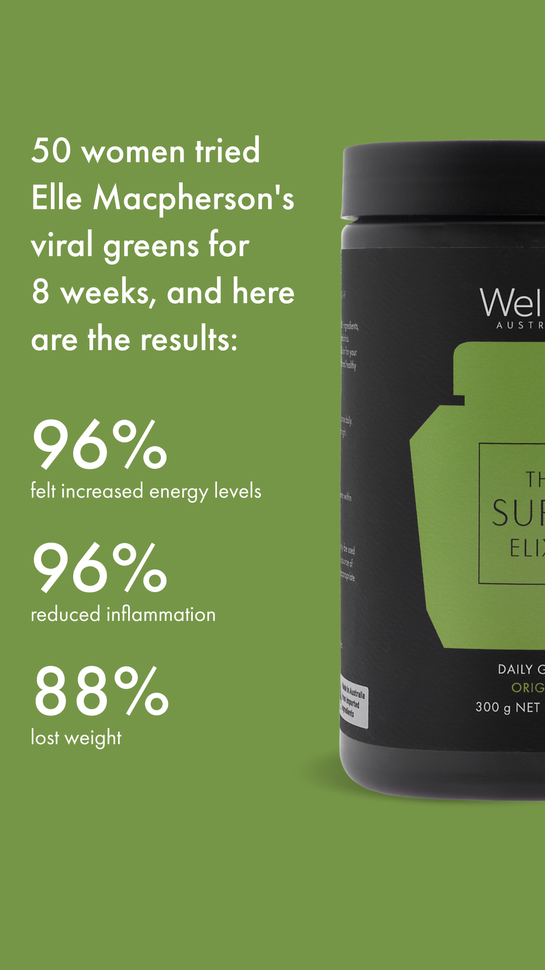 WelleCo Facebook ad