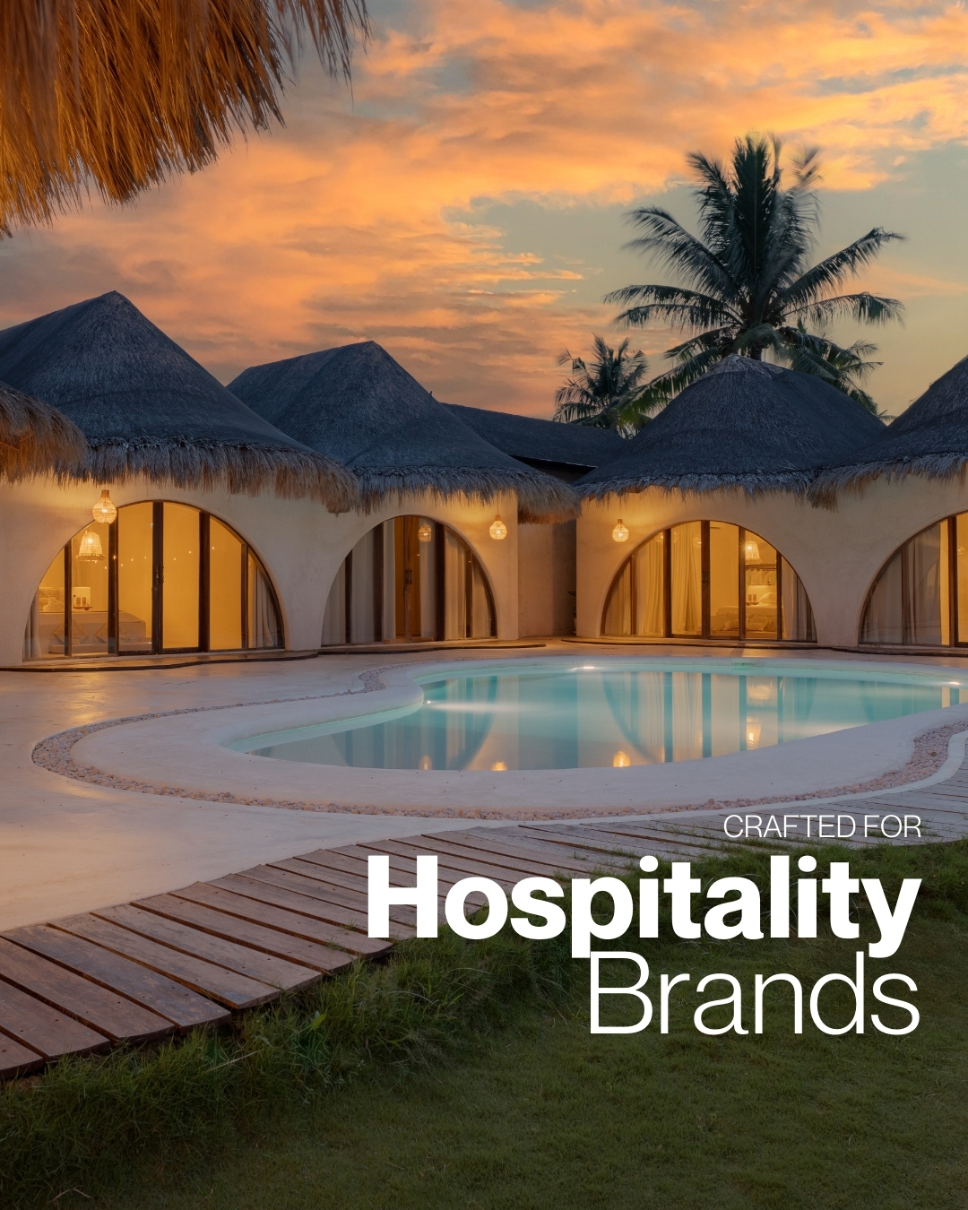 ANDRA Visuals Facebook ad: Guests make decisions based on visuals, not descriptions.